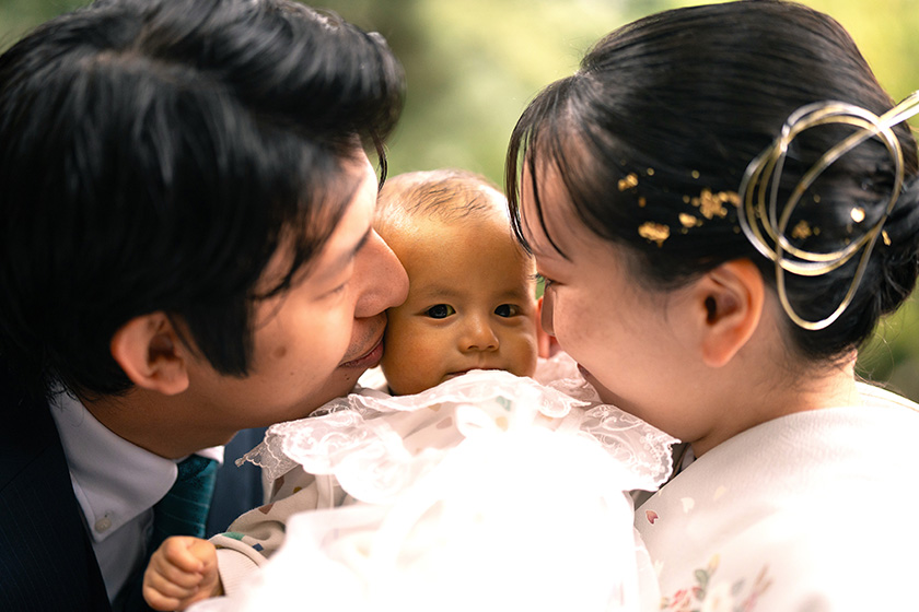 夫婦と赤ちゃん