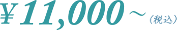 11,000(税込)